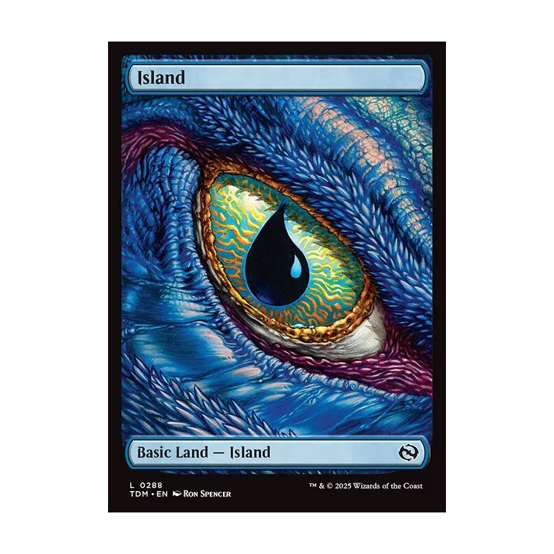 Island (0288) - Tarkir: Dragonstorm (Near Mint)