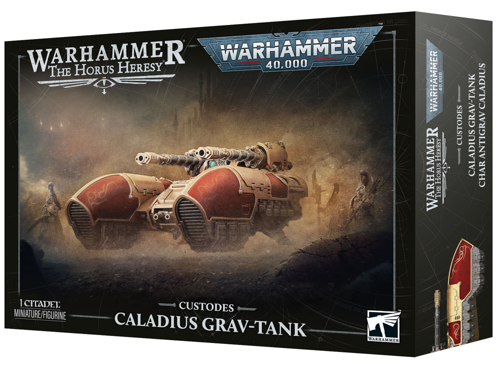 Warhammer 40K/Horus Heresy: Custodes - Caladius Grav-Tank (Preorder)
