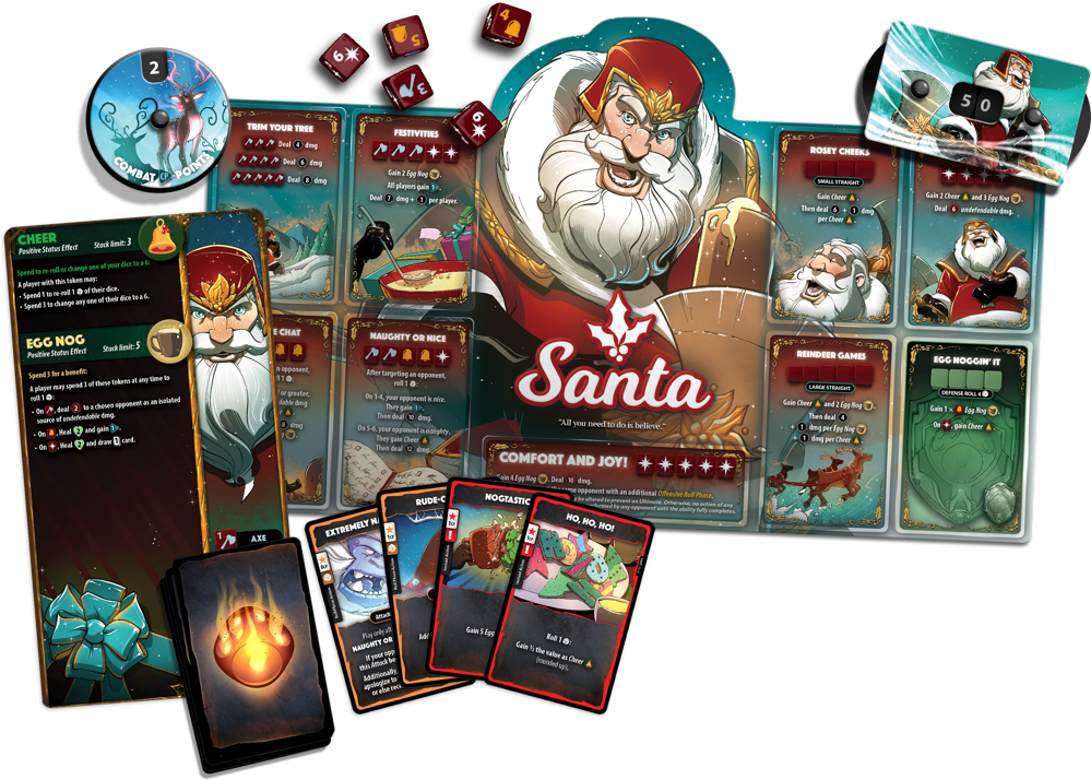 Dice Throne: Hero Pack - Santa (Preorder)