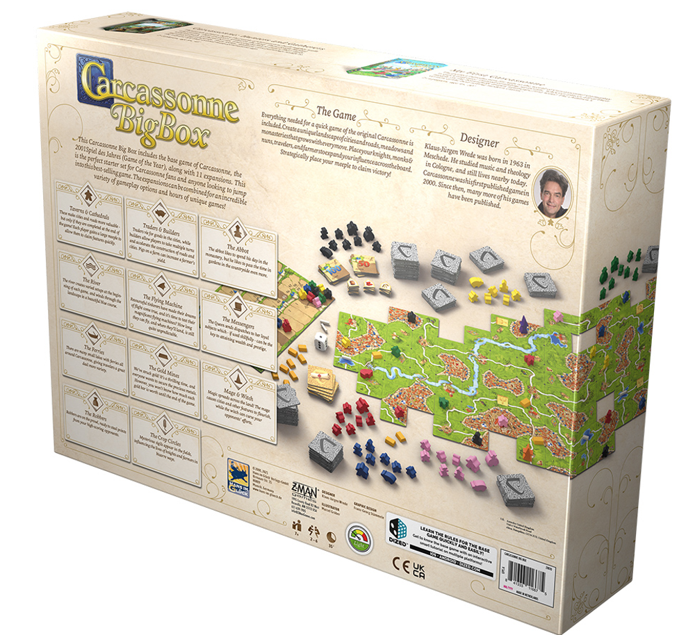 Carcassonne Big Box 2025 (V.3.1) (Preorder)