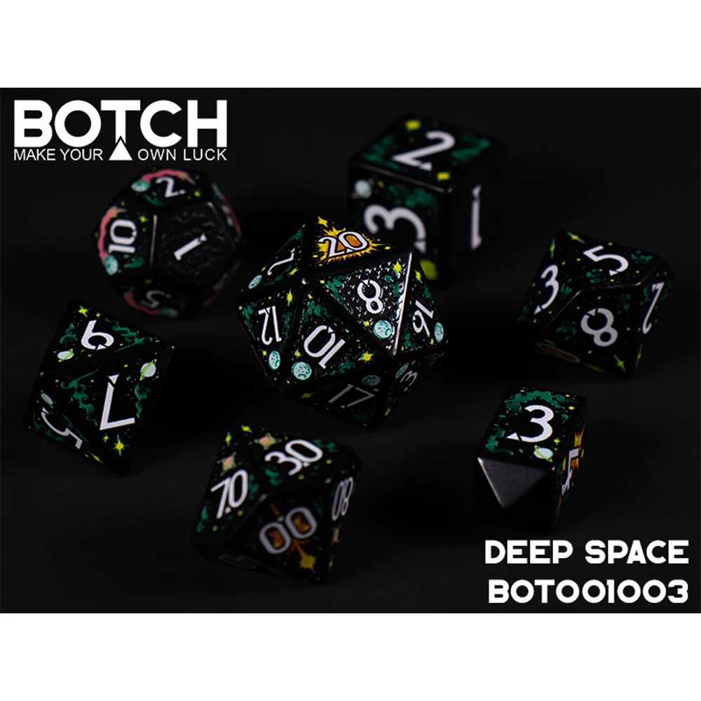 Botch Dice Set: Deep Space (7) (Preorder)