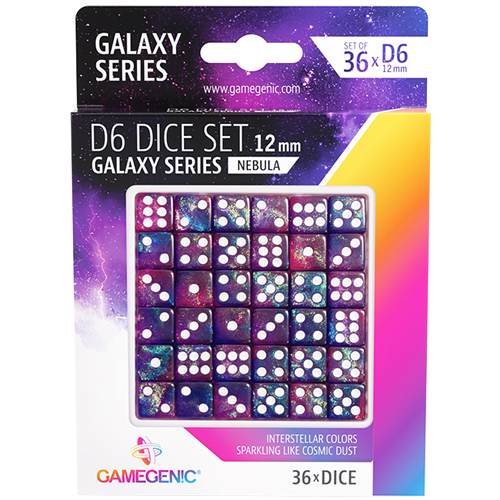 Galaxy Series 12mm d6 Set: Nebula (36) (Clearance)