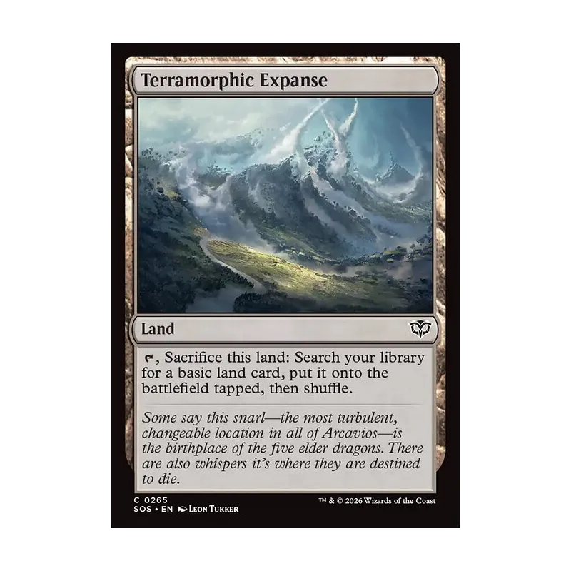 Terramorphic Expanse - Secrets of Strixhaven (Near Mint)