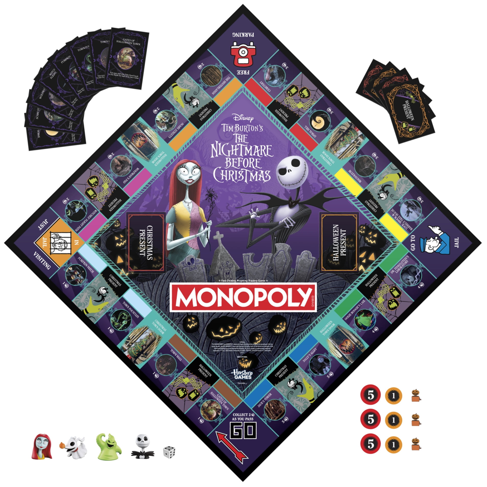 Monopoly: Nightmare Before Christmas (Refresh) (Preorder)