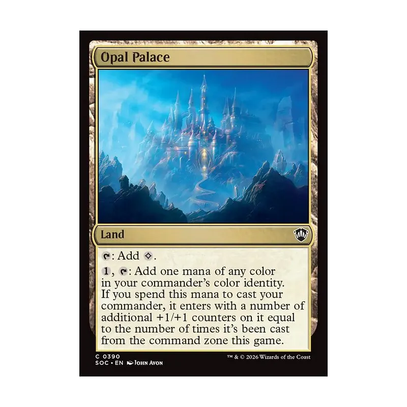 Opal Palace - Secrets of Strixhaven Commander (Near Mint)