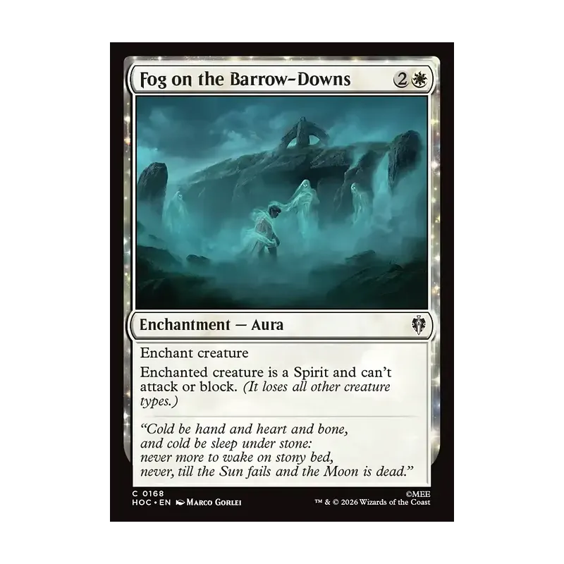 Fog on the Barrow-Downs - The Hobbit Eternal (Near Mint)