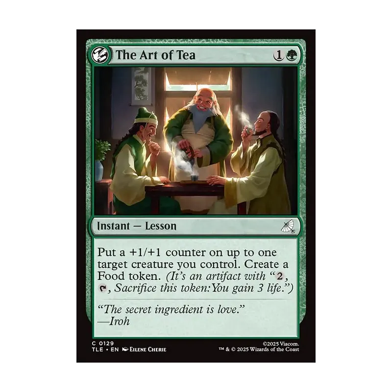 The Art of Tea - Avatar: The Last Airbender Eternal (Near Mint)
