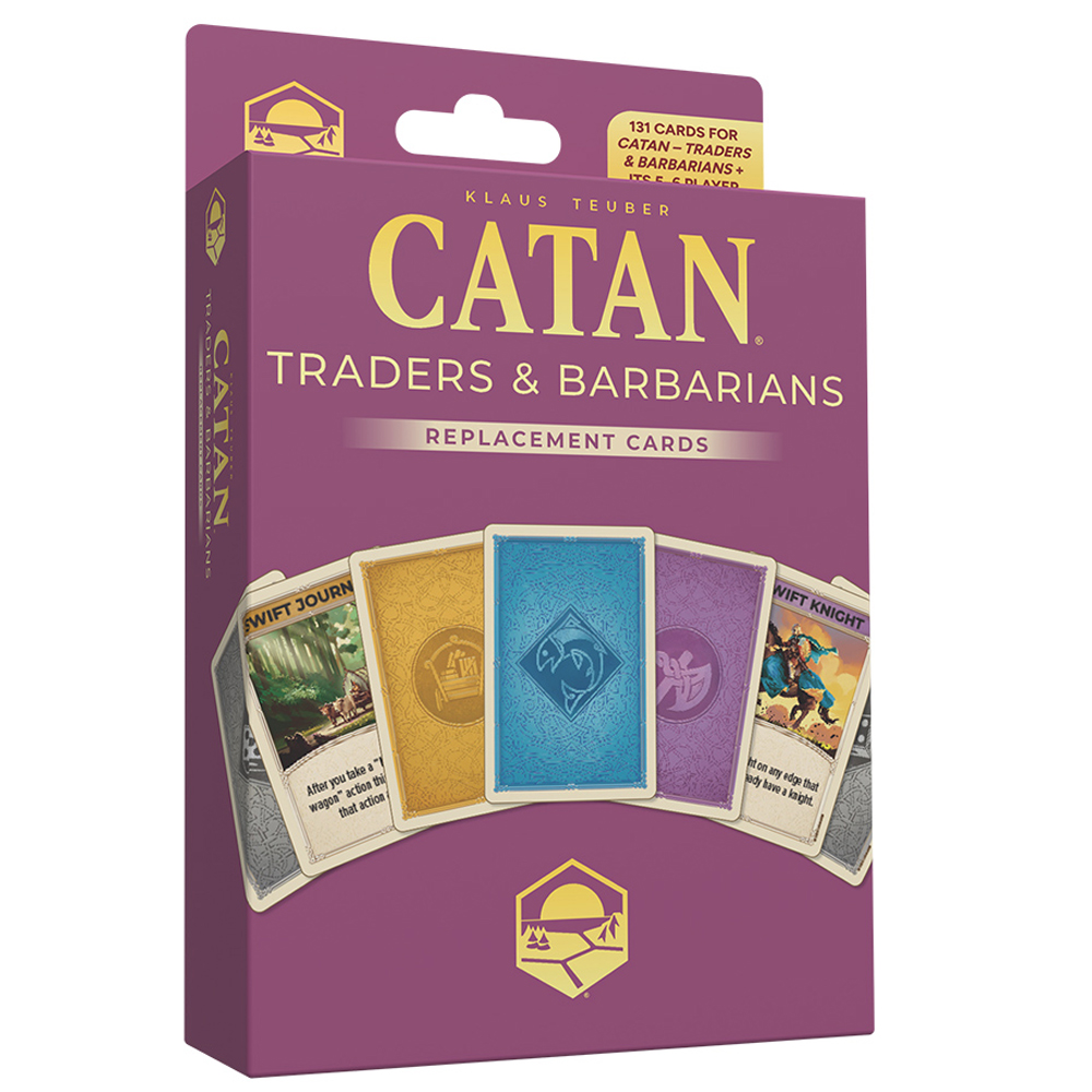 CATAN 6th Edition: Traders & Barbarians - Replacement Cards CATAN 6th Edition: Traders & Barbarians - Replacement Cards