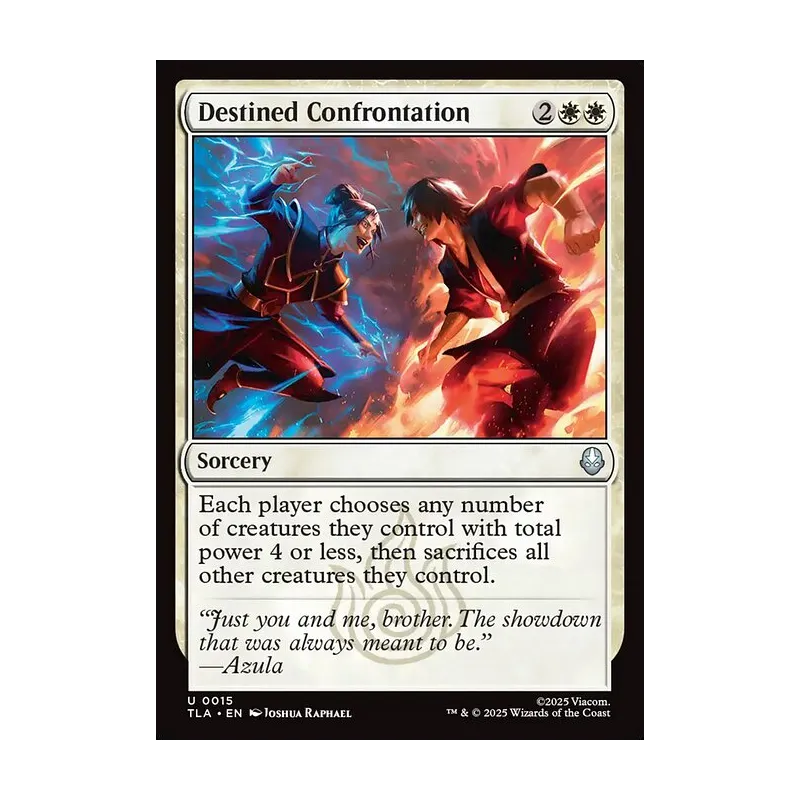 Destined Confrontation - Avatar: The Last Airbender (Near Mint)