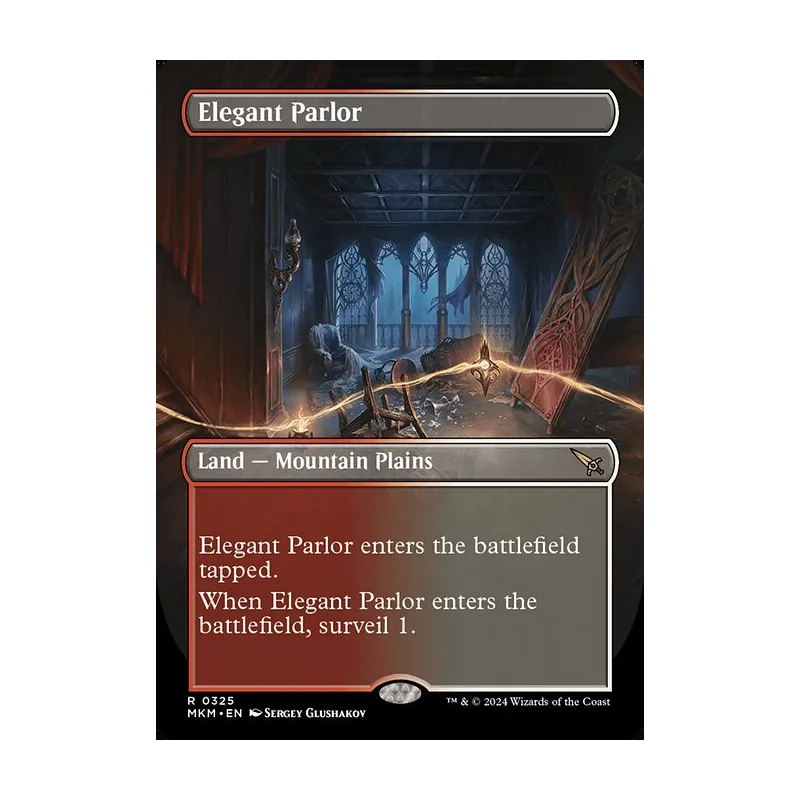 Elegant Parlor (Borderless) - Murders at Karlov Manor (Near Mint)