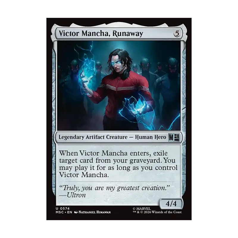 Victor Mancha, Runaway - Marvel Super Heroes Commander (Near Mint)