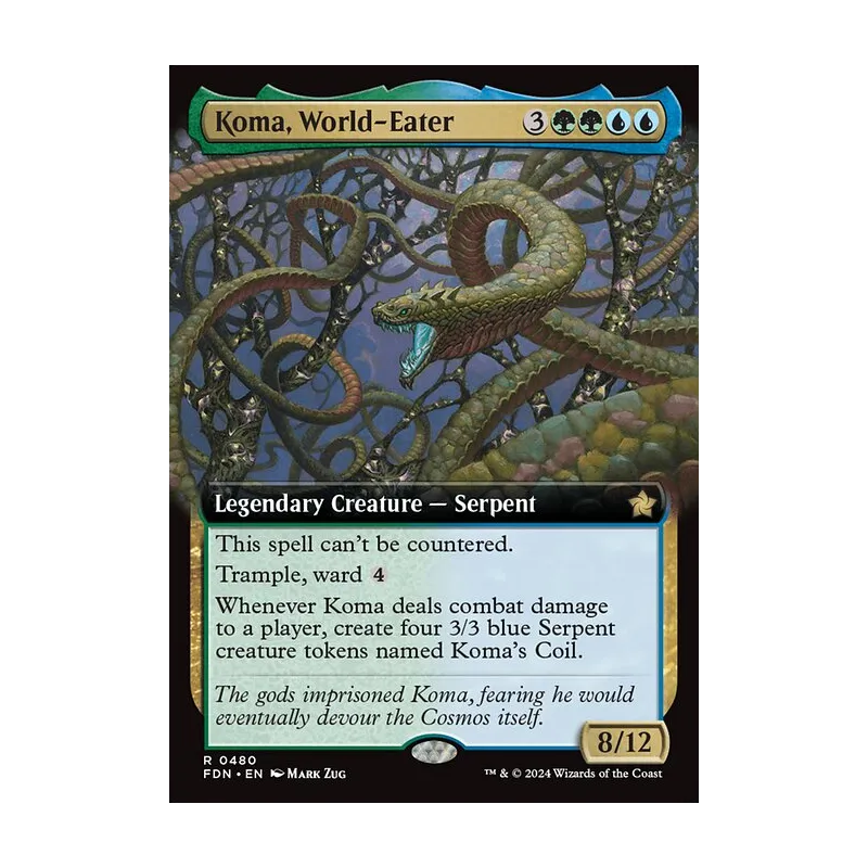 mtg koma world eater commander deck Koma, World-Eater At the beginning of each upkeep Koma, World-Eater - Budget //