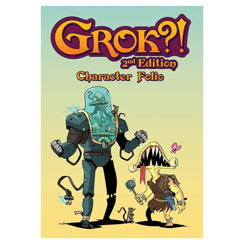 Grok?! 2E: Character Folio (Preorder)