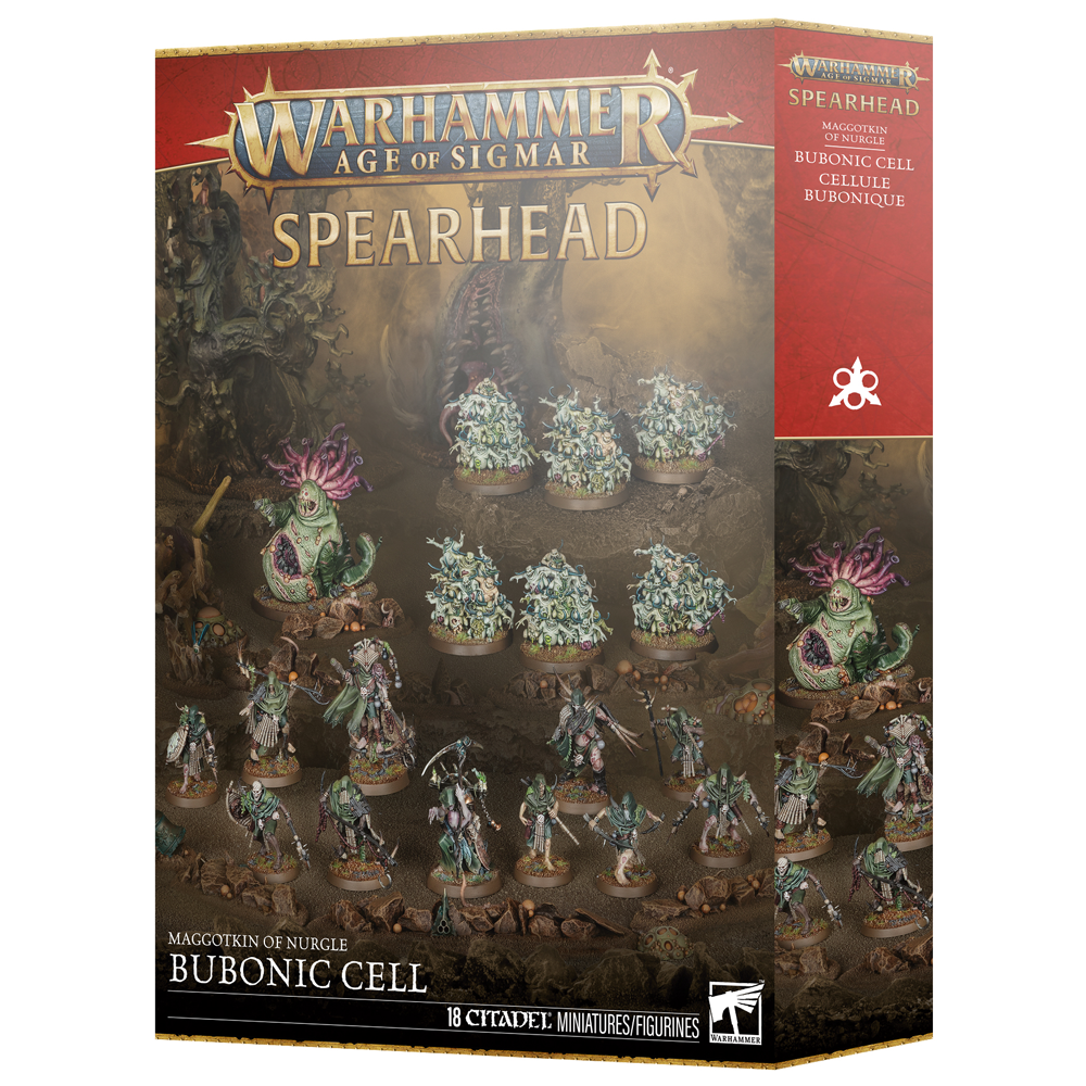 Warhammer Age of Sigmar: Spearhead: Maggotkin of Nurgle - Bubonic Cell (Preorder)