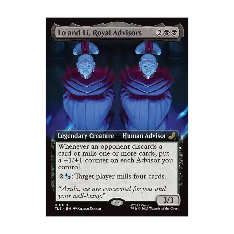 Lo and Li, Royal Advisors (Extended Art) - Avatar: The Last Airbender Eternal (Near Mint)
