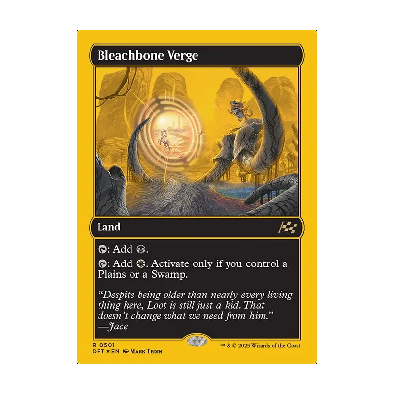 Bleachbone Verge (First-Place Foil) - Aetherdrift (Foil Near Mint)