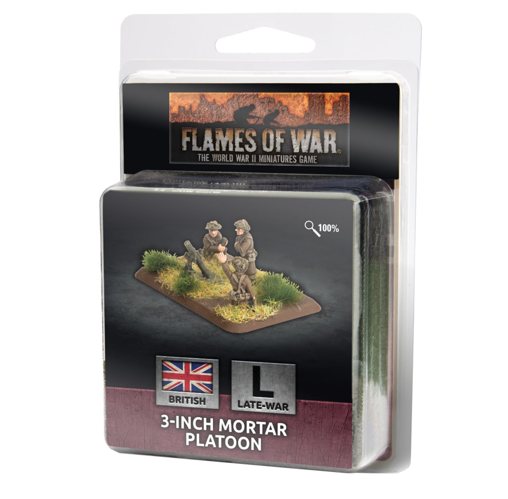 Flames of War WW2: British - 3-inch Mortar Platoon