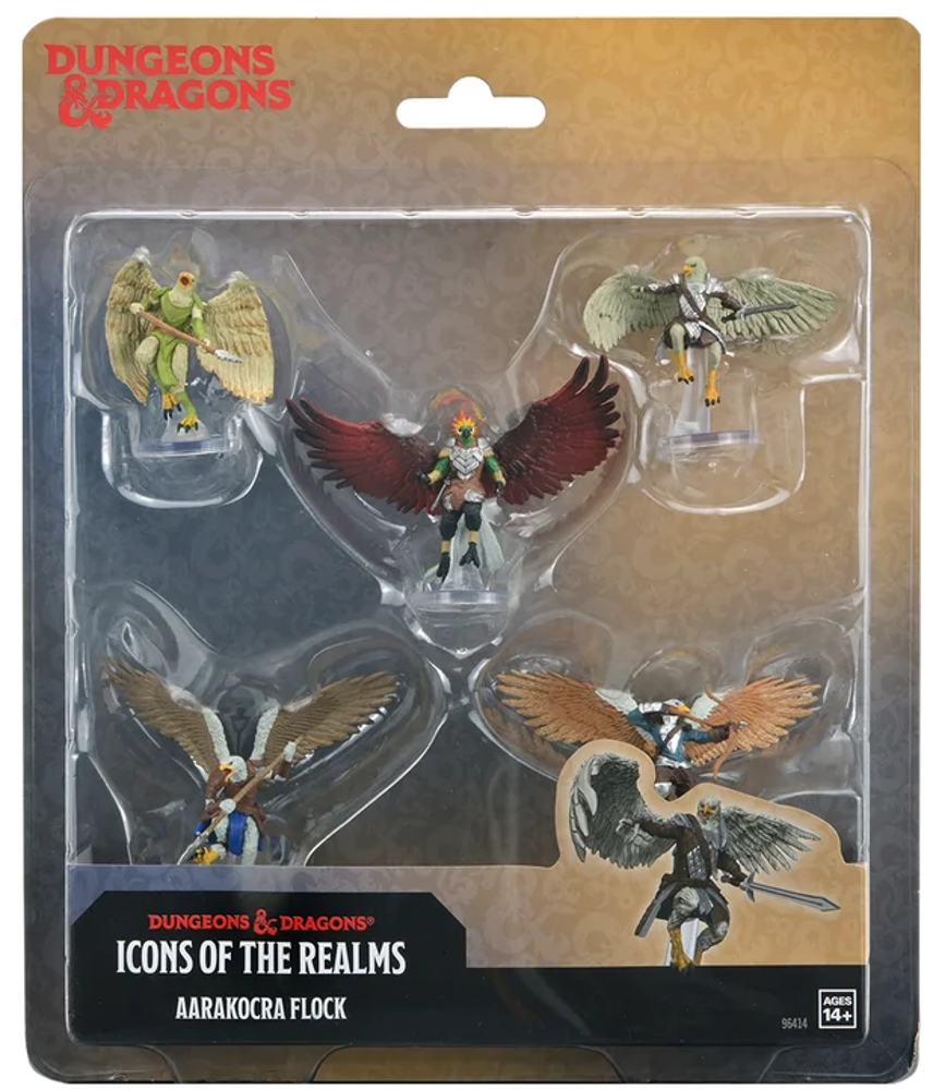 D&D Icons of the Realms: Aarakocra Flock (Preorder)