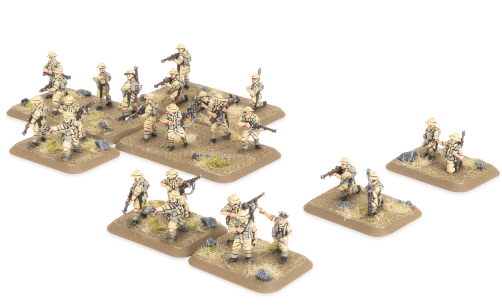 Flames of War WW2: British - Motor Platoon
