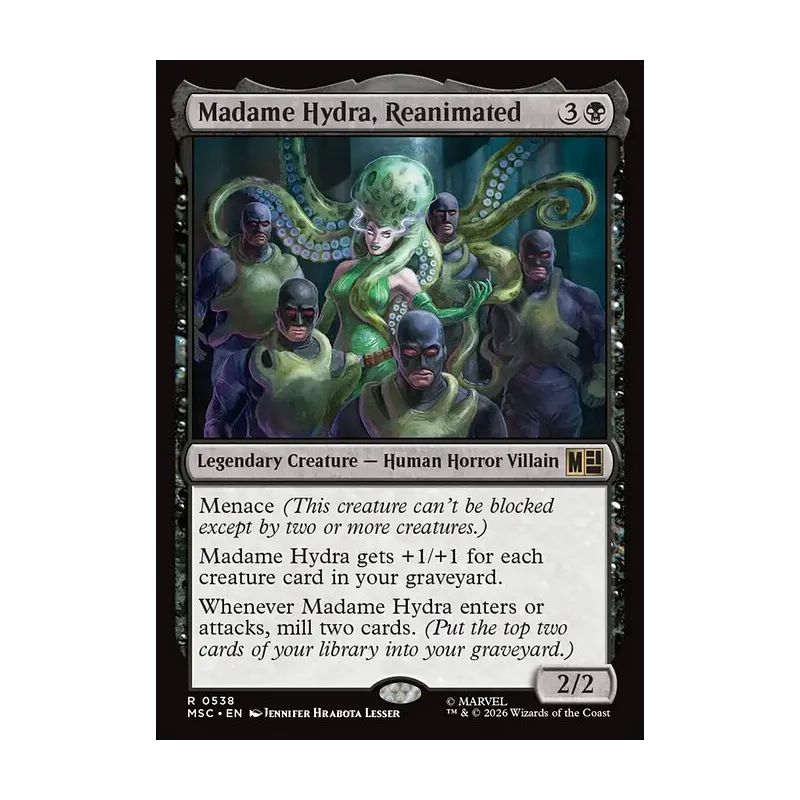 Madame Hydra, Reanimated - Marvel Super Heroes Commander (Near Mint)