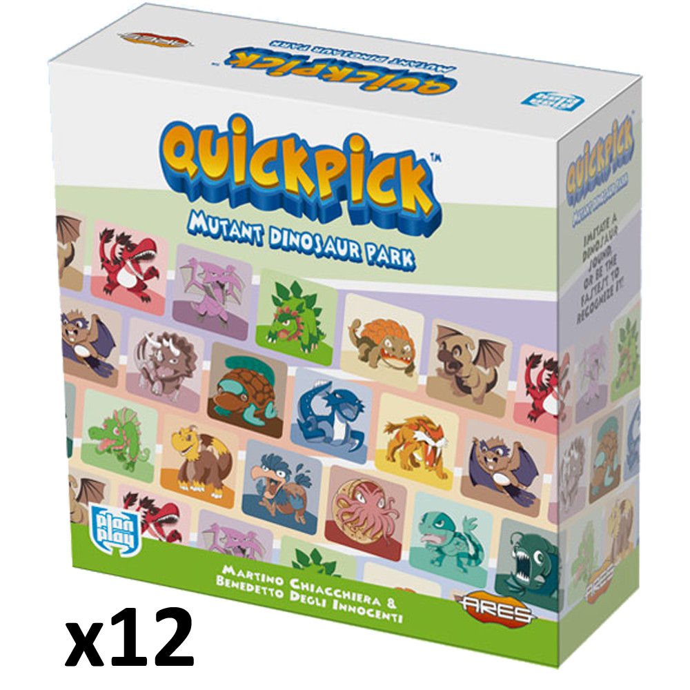 Quickpick: Mutant Dinosaur Park CASE (12)