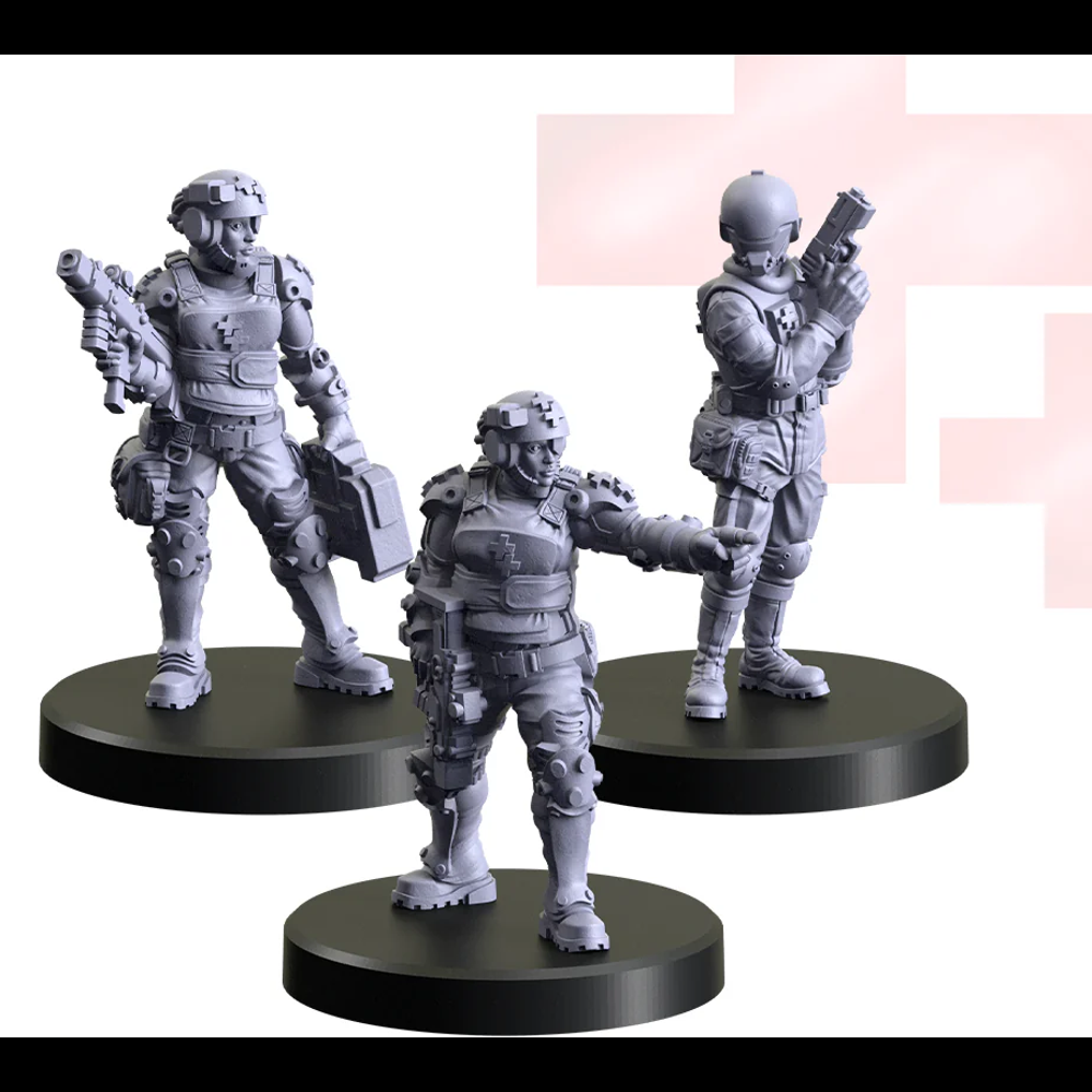 Cyberpunk Red Combat Zone: Trauma Team Gangers - Seven Minutes (Preorder)