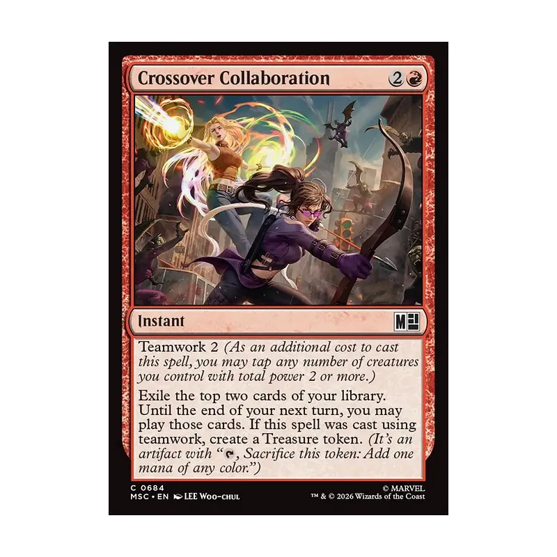 Crossover Collaboration - Marvel Super Heroes Commander (Near Mint)