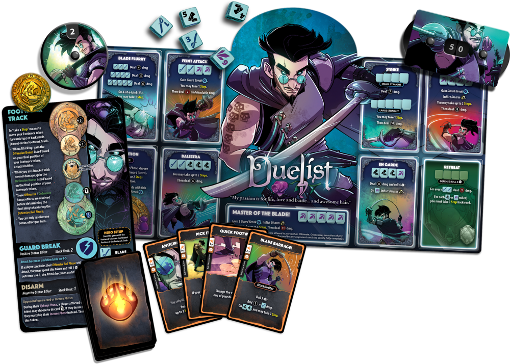 Dice Throne: Hero Pack - Duelist (Preorder)