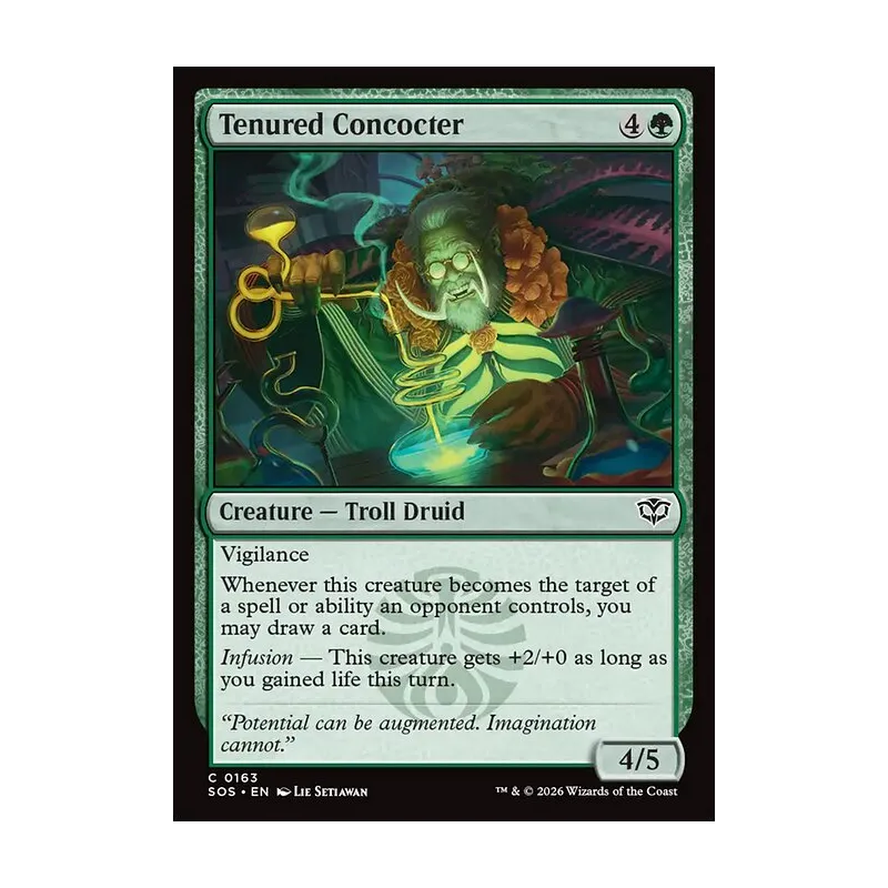 Tenured Concocter - Secrets of Strixhaven (Near Mint)