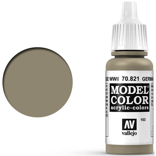 Vallejo Model Color Paint: German Camo Beige WWII