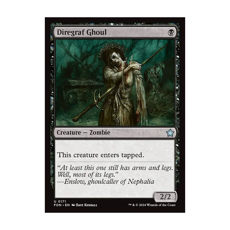 Diregraf Ghoul - Foundations (Near Mint)