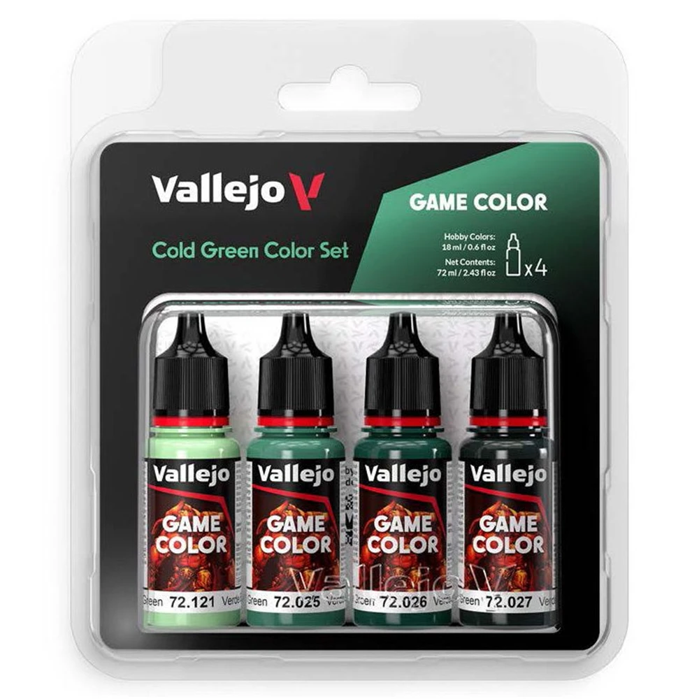 Game Color: Cold Green Color Set (Preorder)