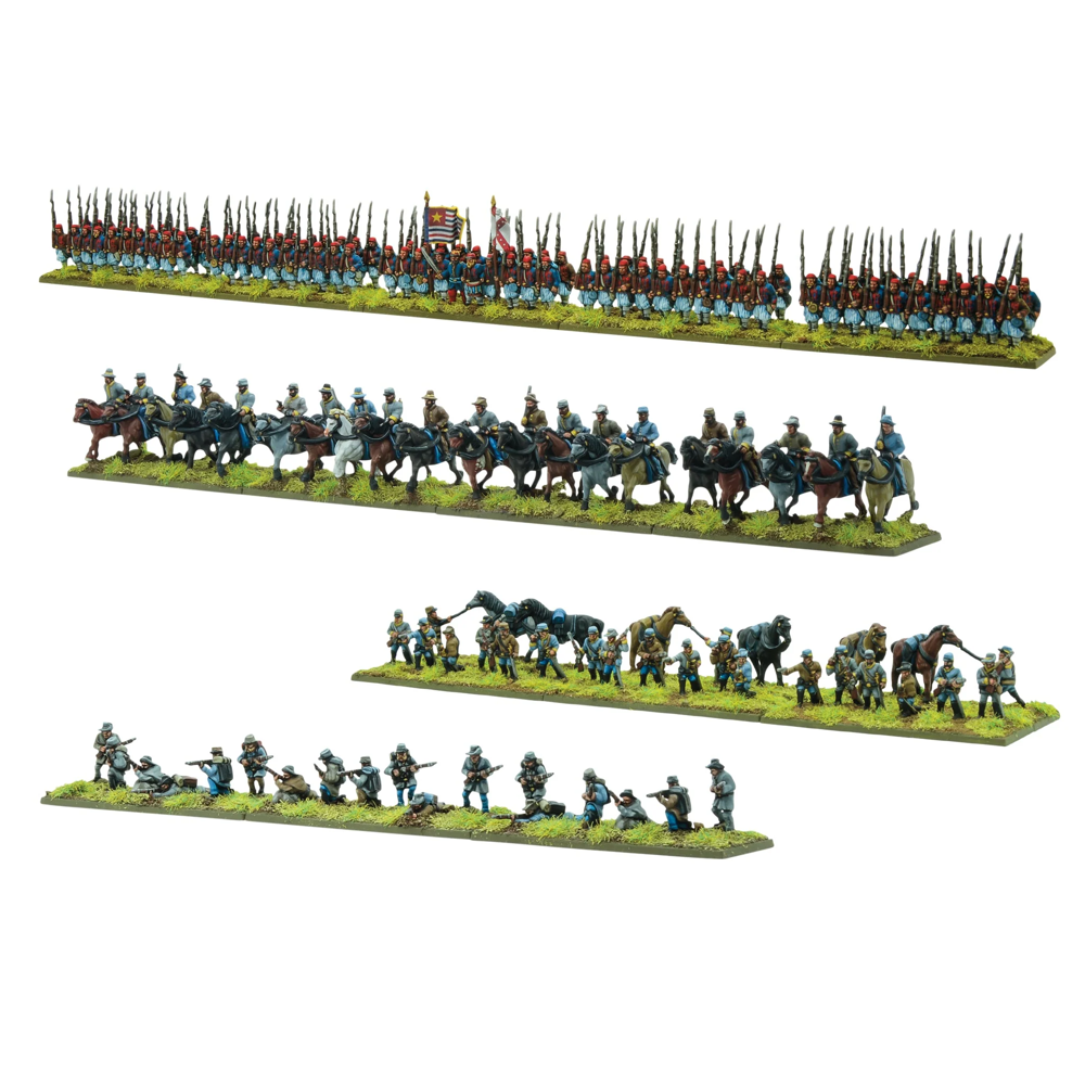 Black Powder Epic Battles: ACW - Confederate Cavalry & Zouaves Brigade