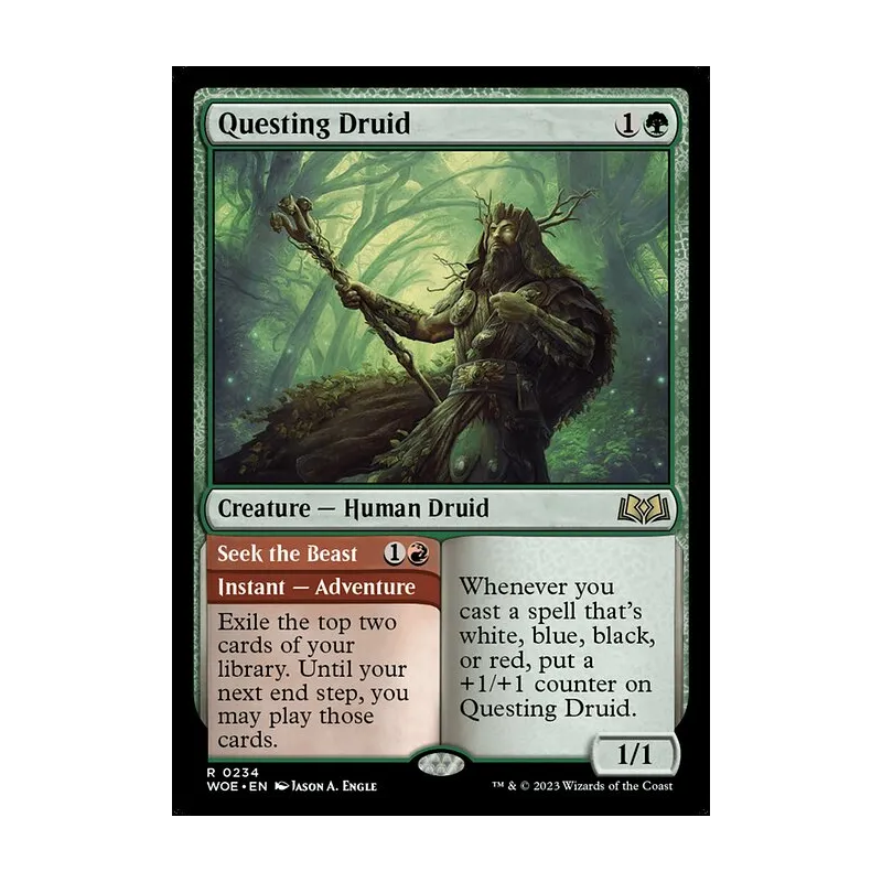 mtg seek a card Questing Druid // the Beast All cards will be carefully packed for safe transit Spawning Pod - Alchemy: Phyrexia: