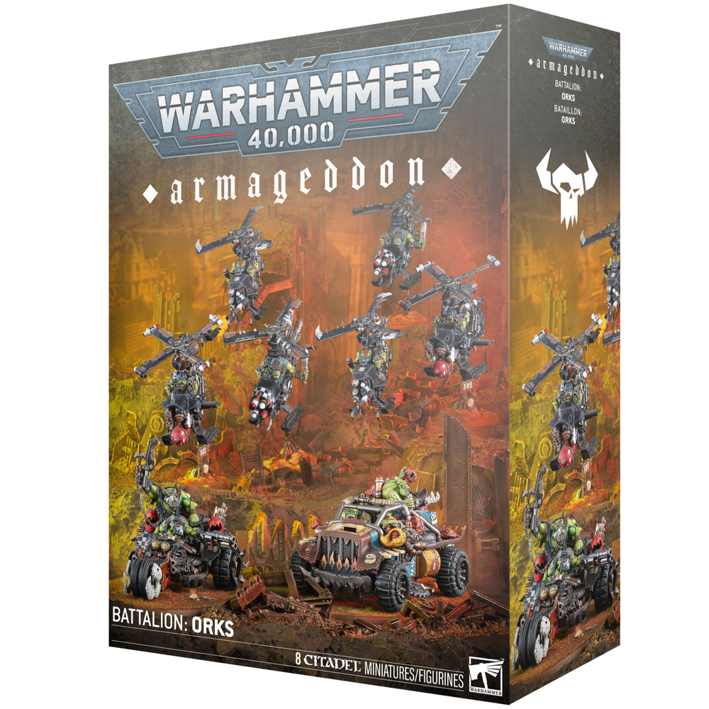 Warhammer 40K: Armageddon Battalion - Orks (Preorder)