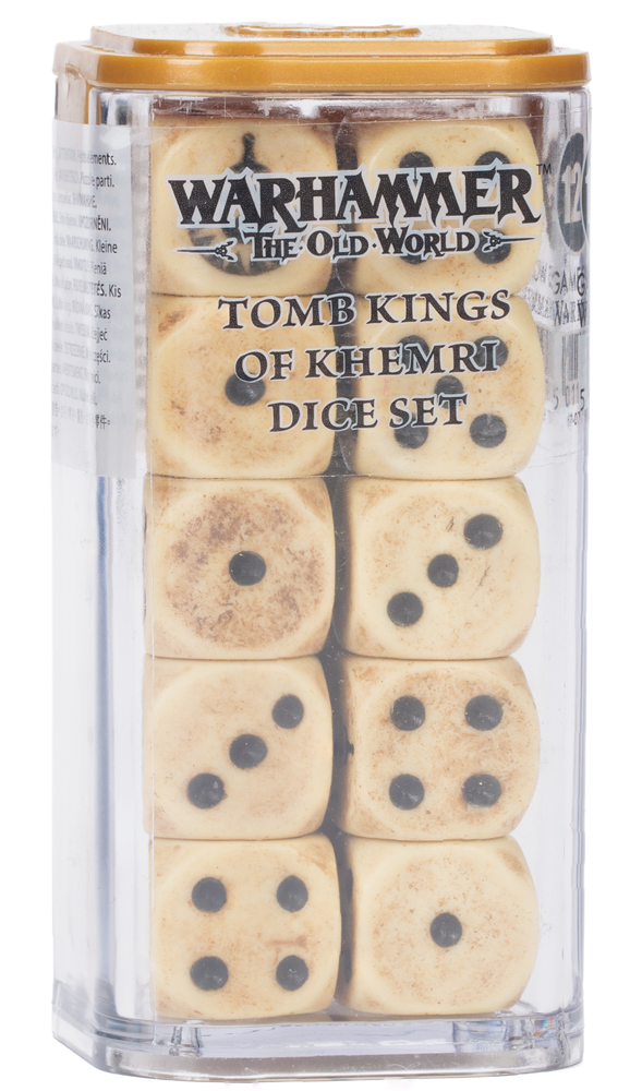 The Old World: Tomb Kings of Khemri - Dice Set (20) (Preorder)
