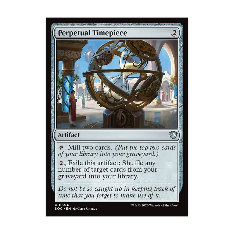 Perpetual Timepiece - Secrets of Strixhaven Commander (Near Mint)