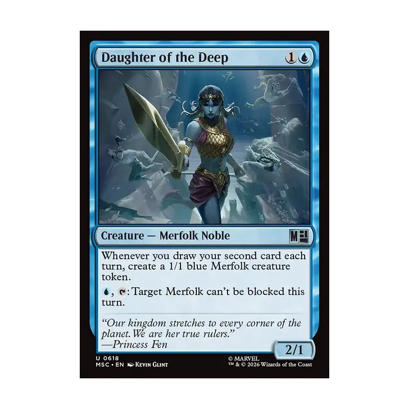 Daughter of the Deep - Marvel Super Heroes Commander (Near Mint)