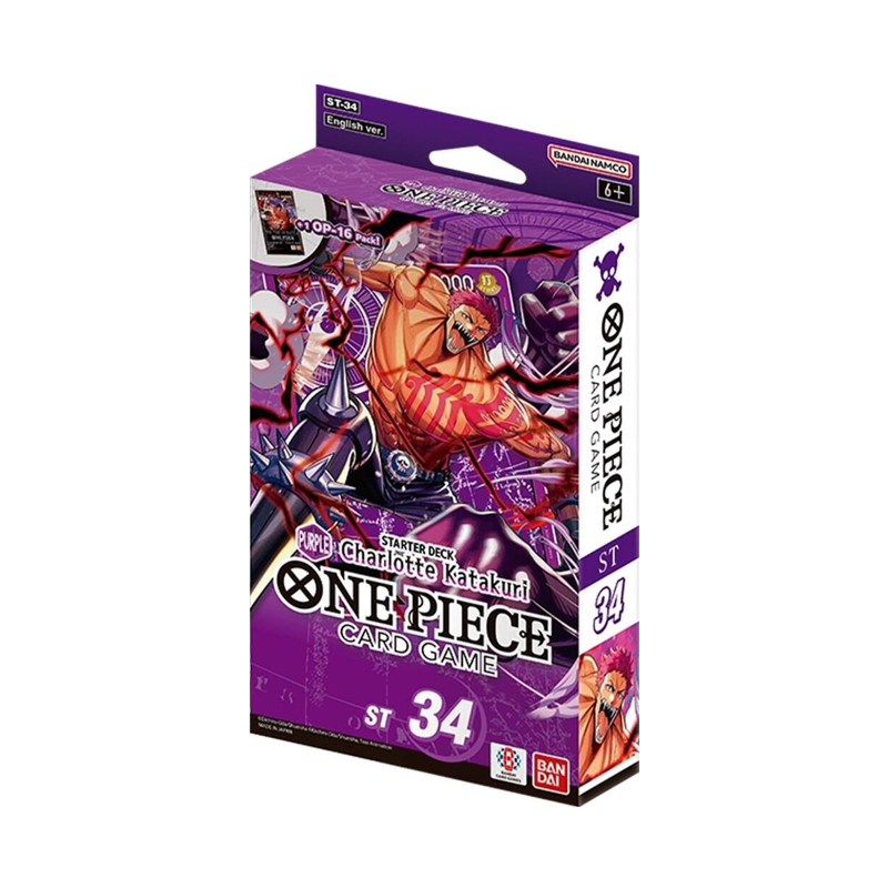 One Piece TCG: PURPLE Charlotte Katakuri [ST-34] - Starter Deck (New Arrival)