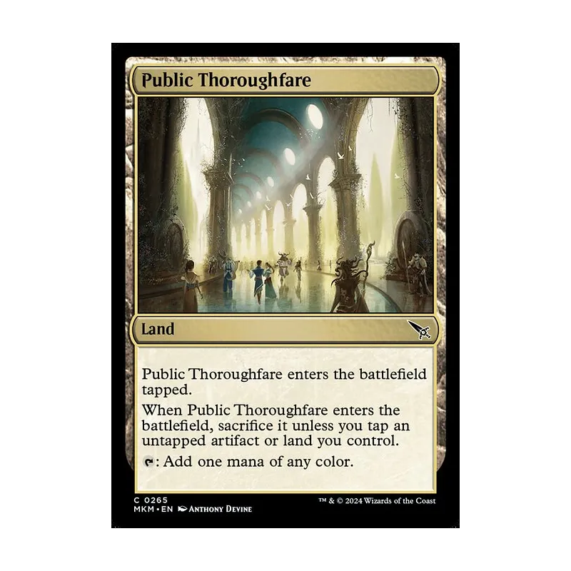 Public Thoroughfare - Murders at Karlov Manor (Near Mint)