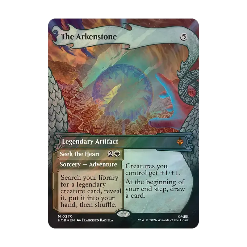 The Arkenstone (Showcase) (Surge Foil) - The Hobbit (Foil Near Mint)