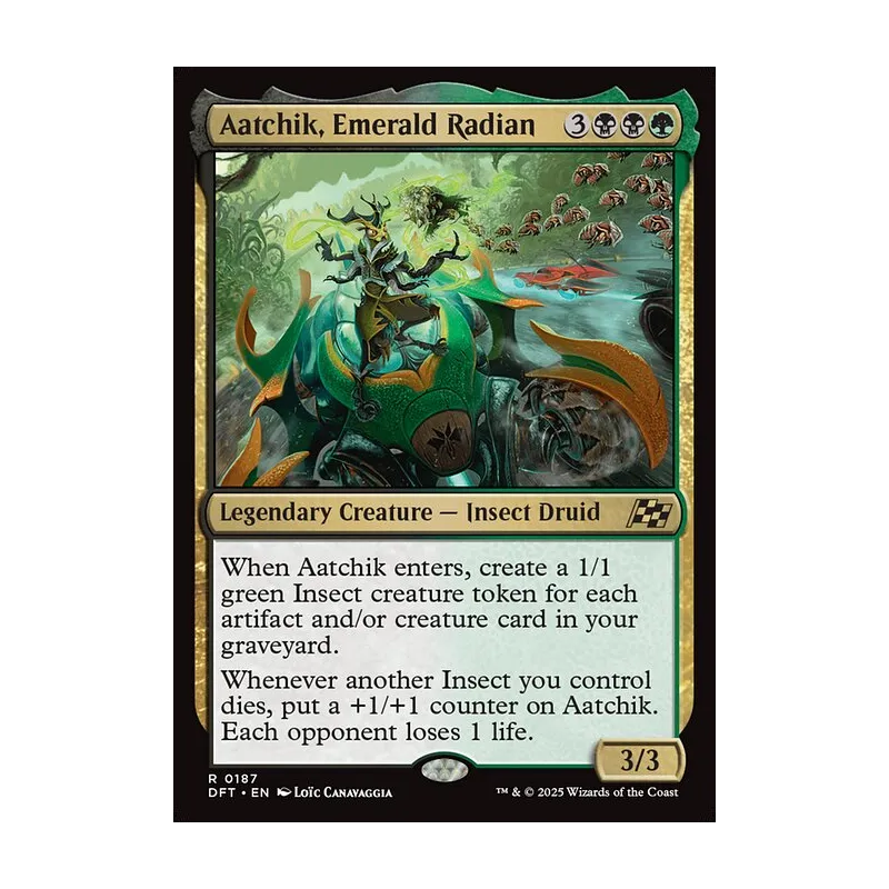Aatchik, Emerald Radian - Aetherdrift (Near Mint)