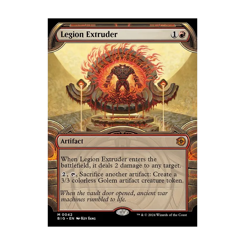 Legion Extruder (Showcase) - The Big Score (Near Mint)