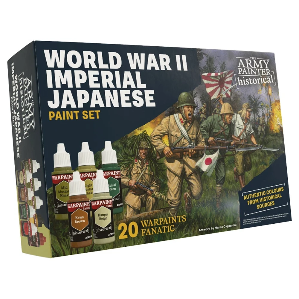 Warpaints: Historical WWII - Imperial Japanese Paint Set (20) (Preorder)
