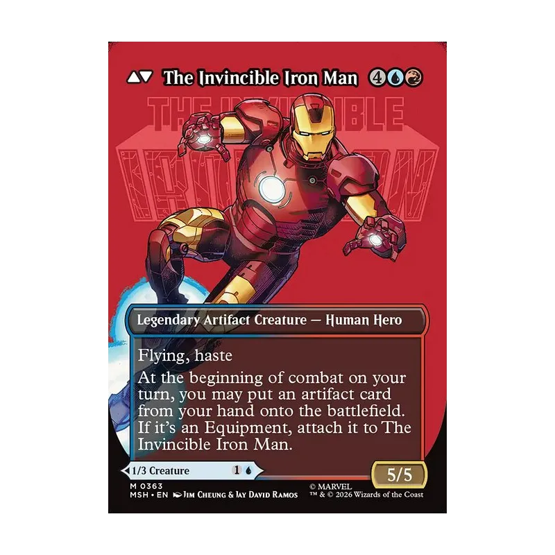 Tony Stark Invincible Iron Man | Marvel Super Heroes MTG