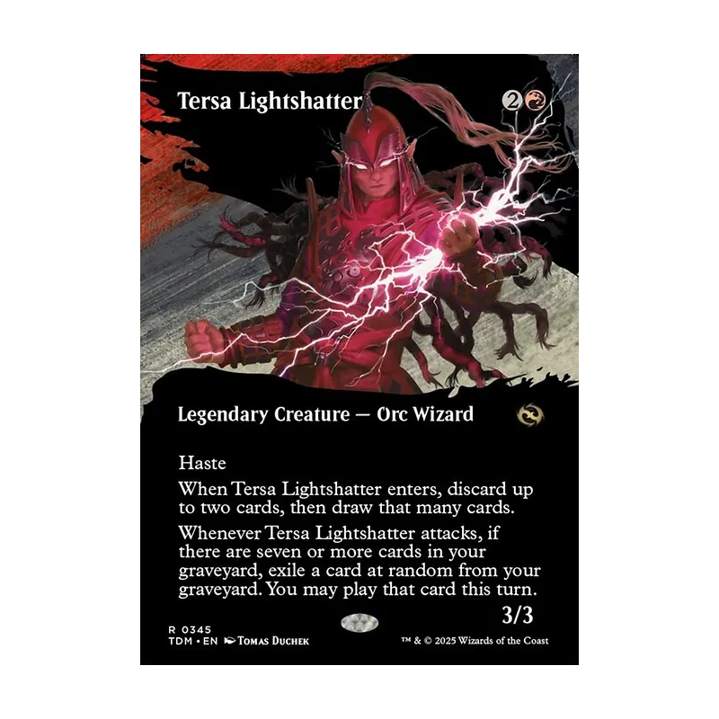 Tersa Lightshatter (Borderless) - Tarkir: Dragonstorm (Near Mint)