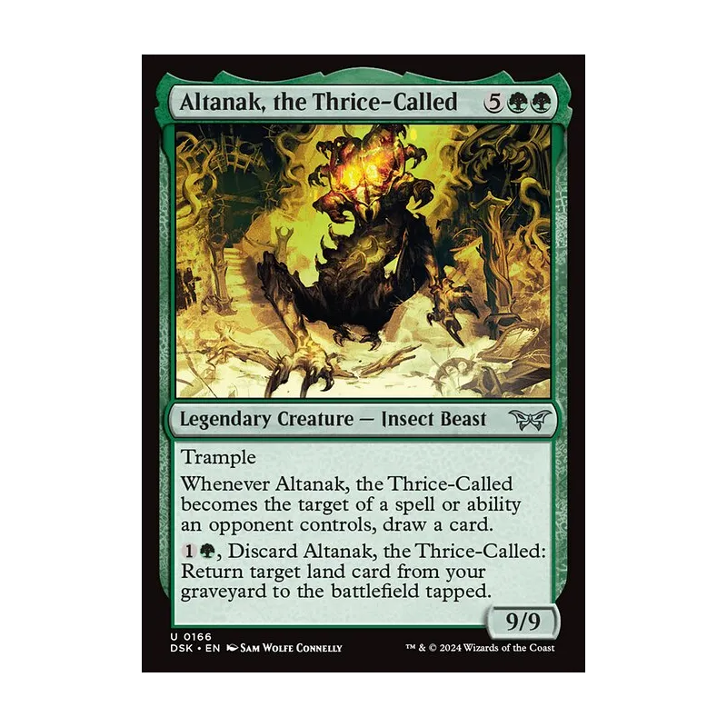 Altanak, the Thrice-Called - Duskmourn: House of Horror (Foil Near Mint)