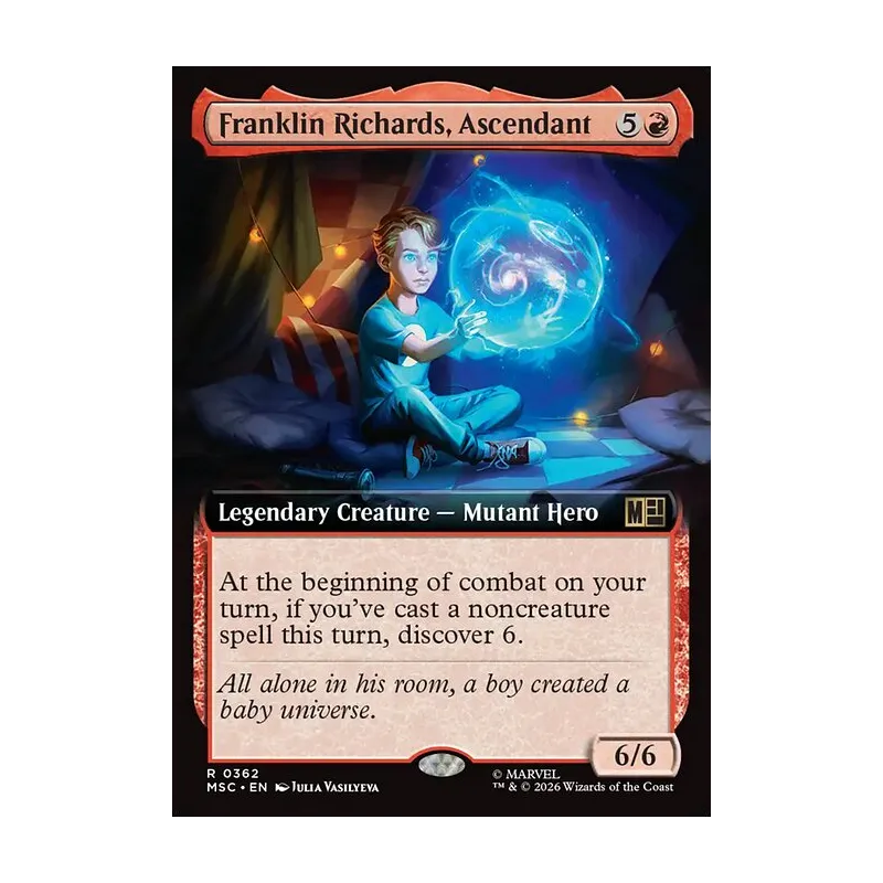 Franklin Richards, Ascendant (Extended Art) - Marvel Super Heroes Commander (Near Mint)