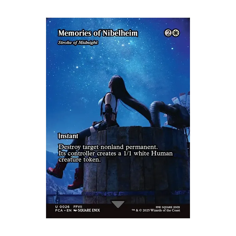 Memories of Nibelheim / Stroke of Midnight (Showcase) - Final Fantasy: Through the Ages (Near Mint)