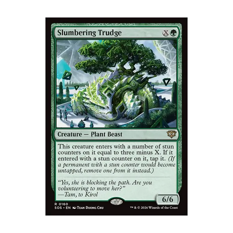 Slumbering Trudge - Secrets of Strixhaven (Near Mint)